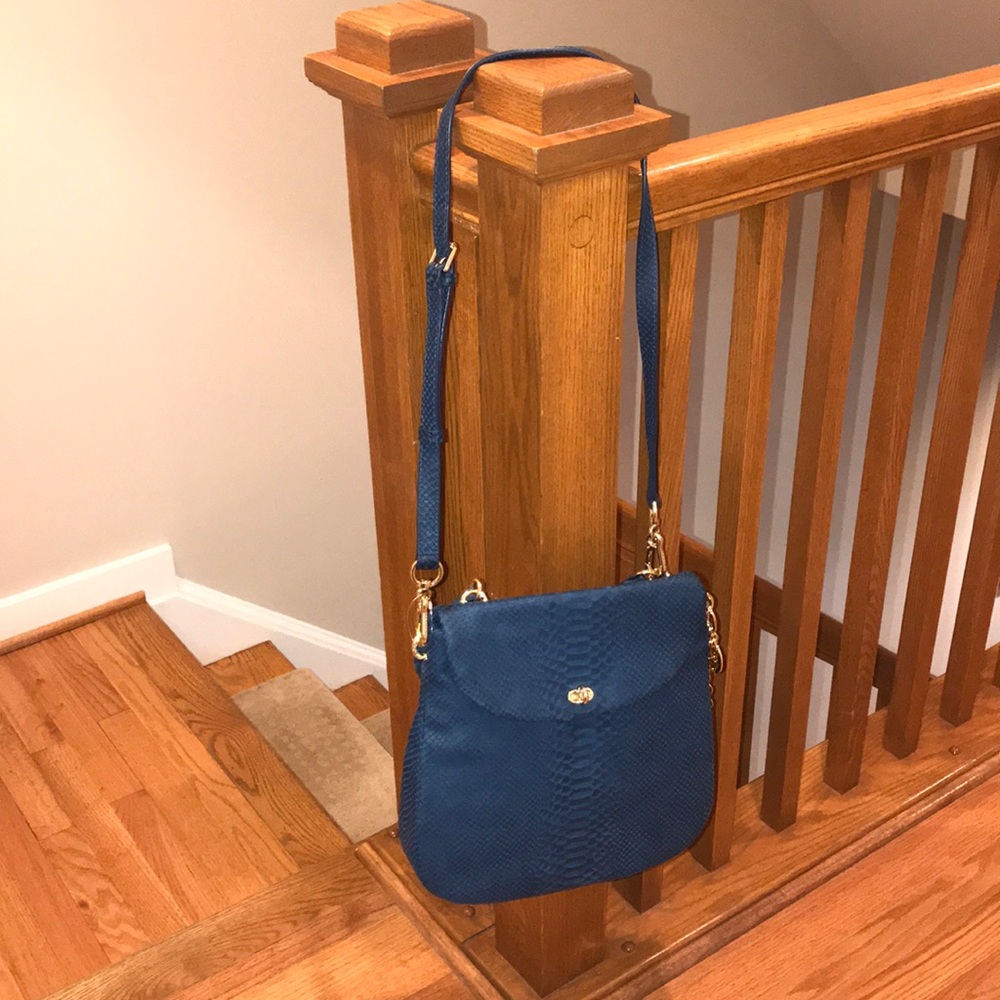Blue Henri Bendel handbag